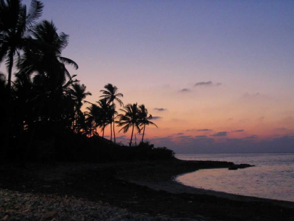 View of the Kavaratti Island