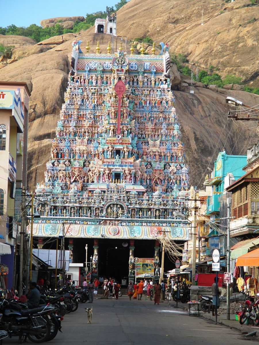 Tirupparankundram Murugan temple travel image