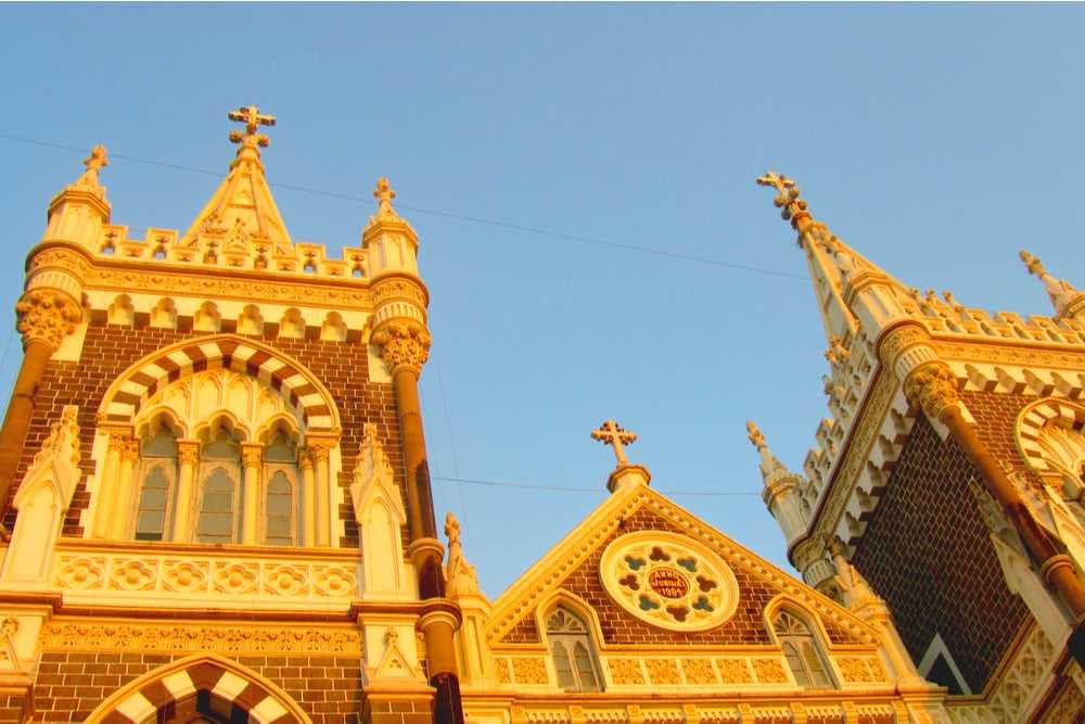 Panoramic View of Mount Mary Church, Mumbai