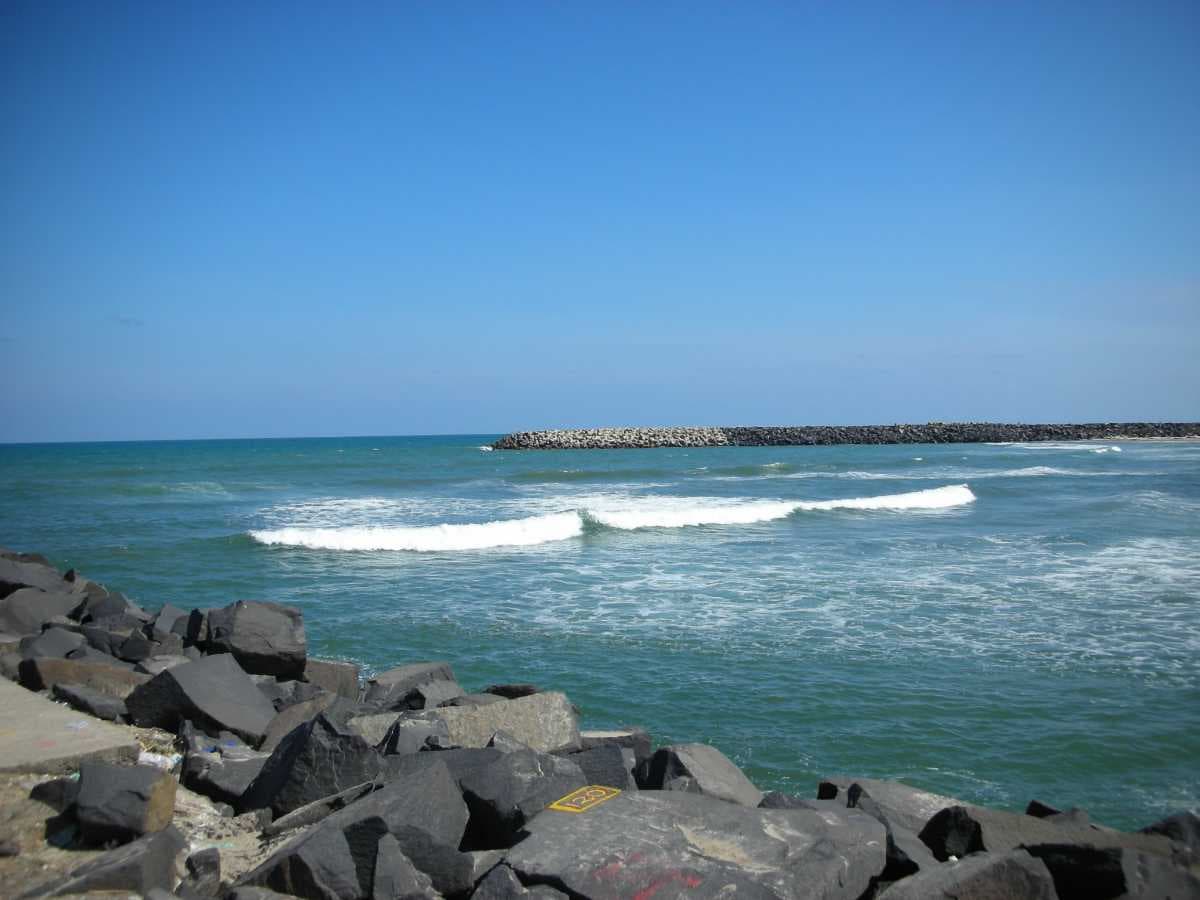 Scenic View of Yanam Beach in Pondicherry
