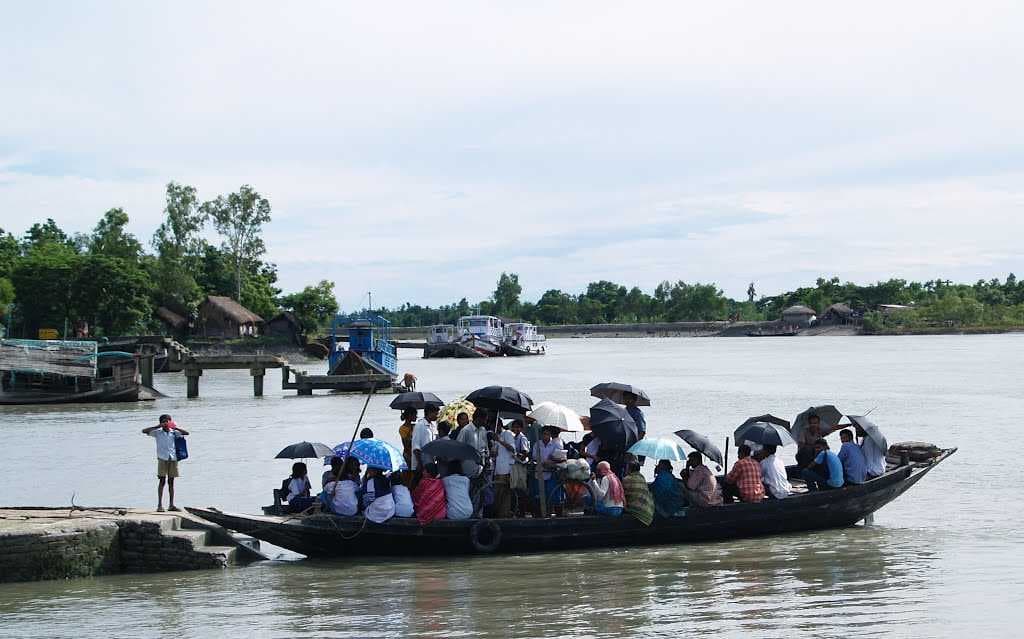 Boats and Small Ships - Only Modes of Transport in Sundarban Forest