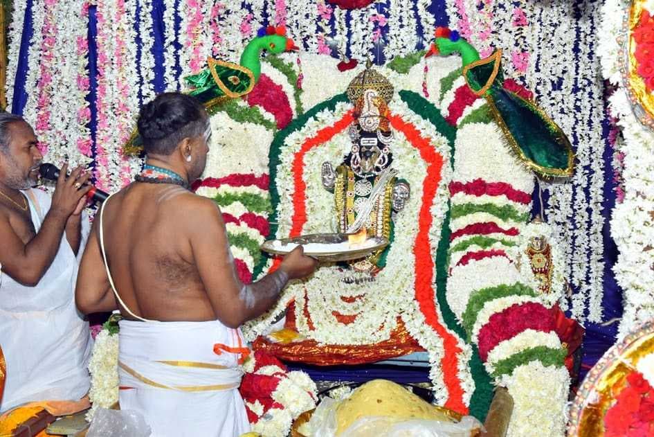 Puja Performed for Kanipakam Vara Siddi Vinayaka