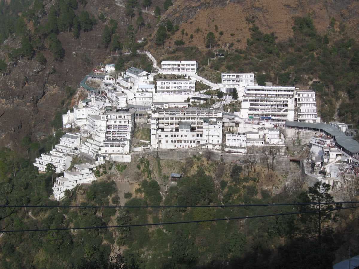 Aerial View Vaishno Devi Bhavan