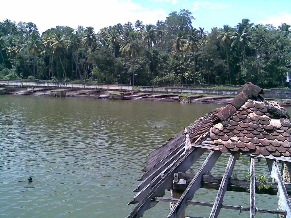 Pond of the temple