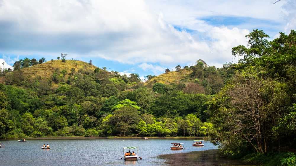 Boating in Pookode Lake, Wayanad Lake