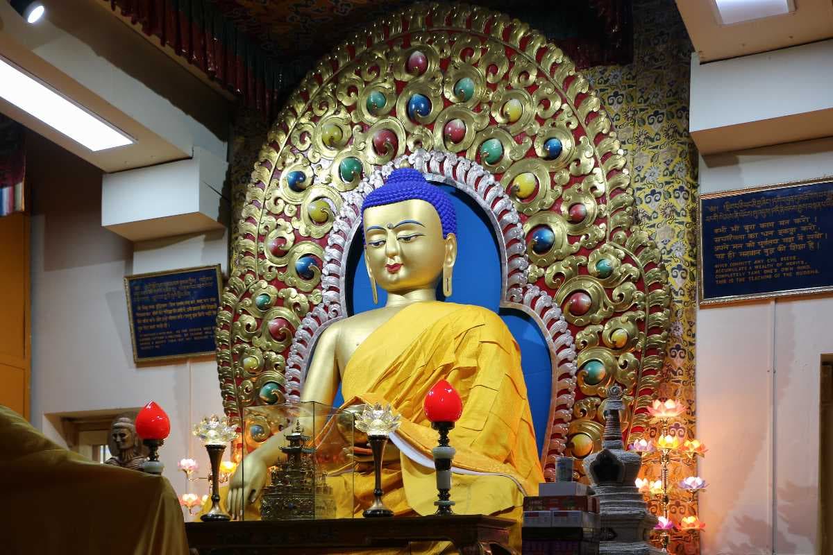 Buddha Statue in Namgyal Monastery