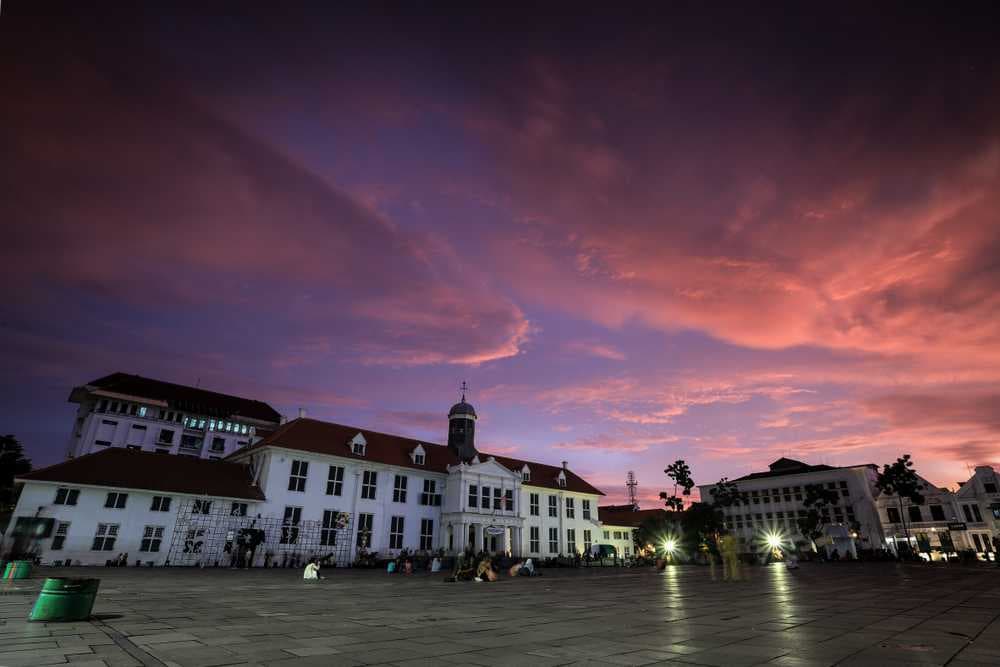 Sunset at Kota Tua, Jakarta