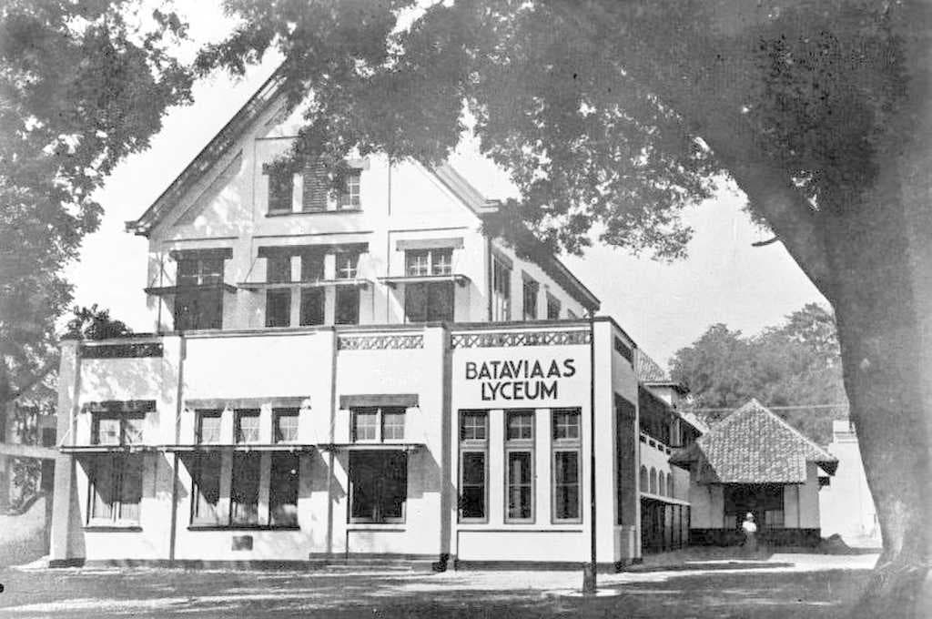Lyceum of the CAS, now Gedung B of the National Gallery of Indonesia.