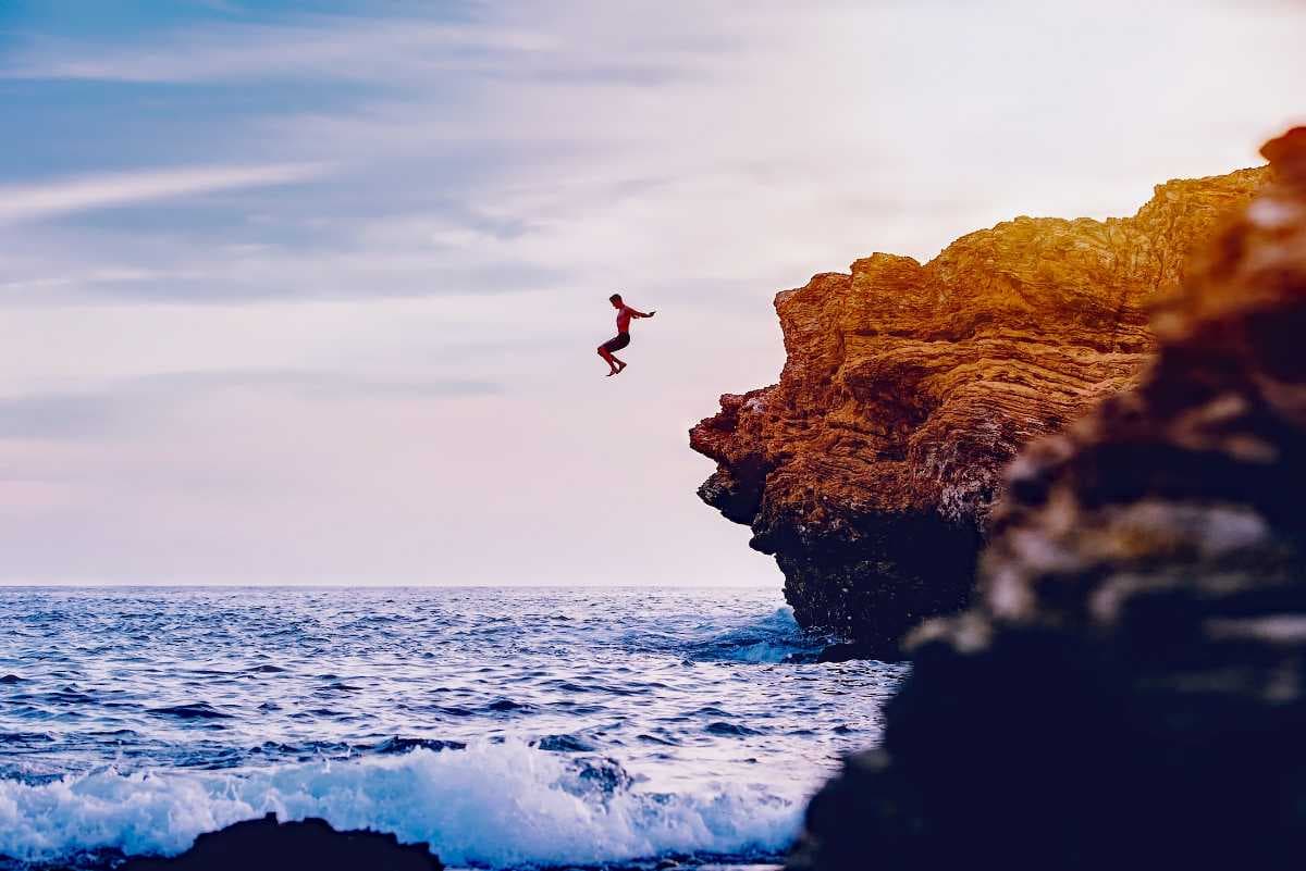 Popular Blue Lagoon Cliff Jumping