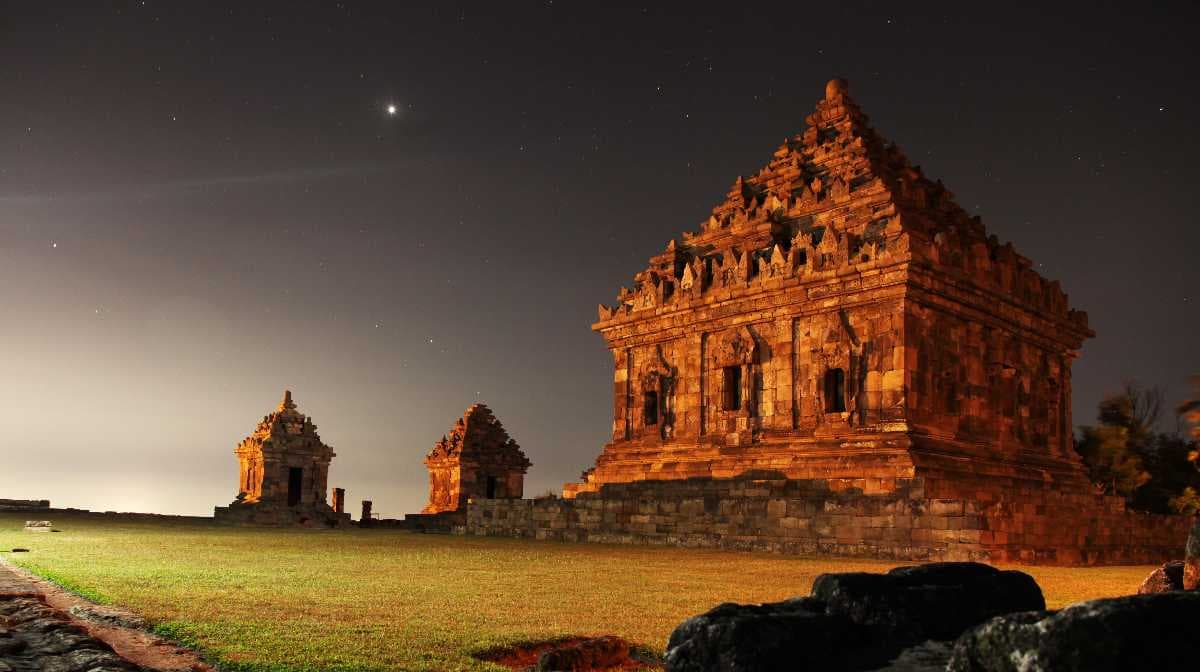 Spectacular View of Candi Ijo Temple