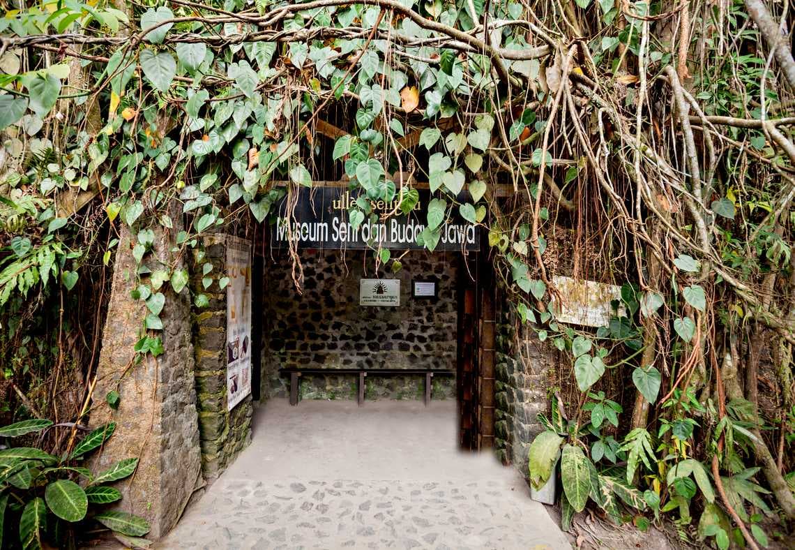 Entrance of Ullen Sentalu Museum
