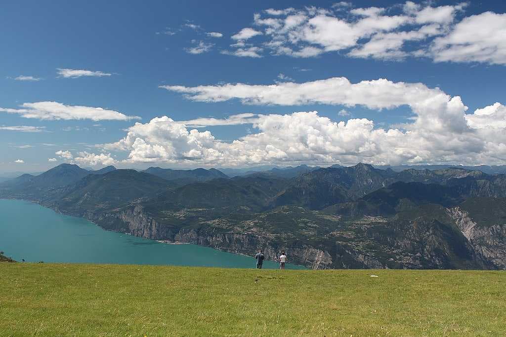 Lake Garda seen from Monte Baldo.
