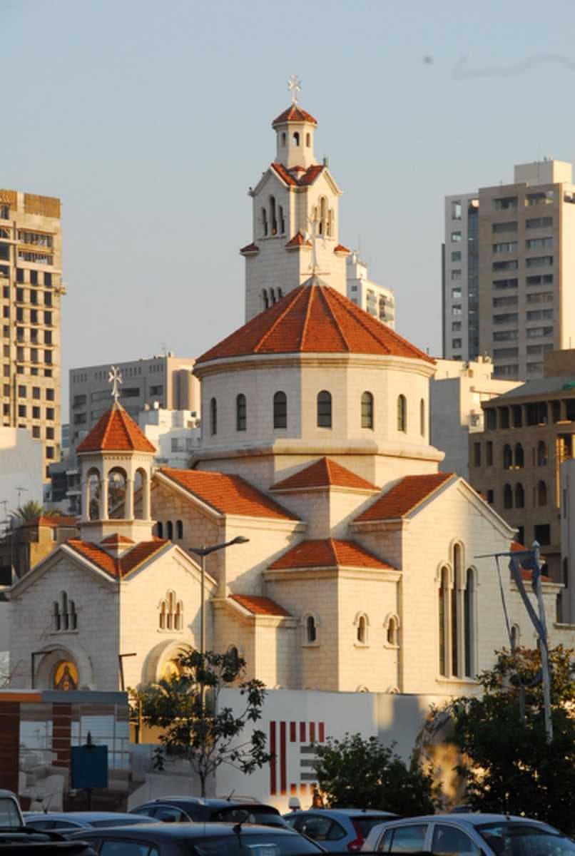 The Catholic Armenian church of St. Elie