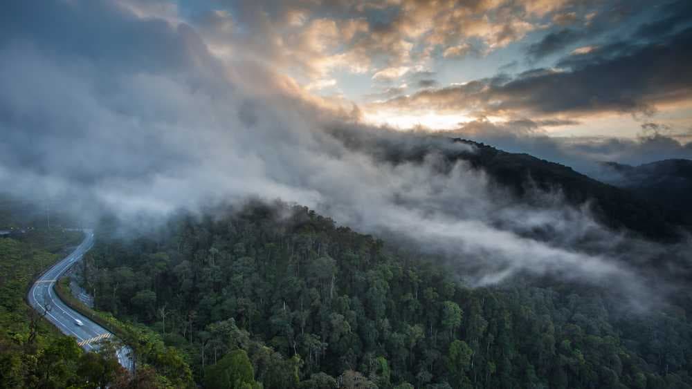 Panoramic View of Genting Highlands, Malaysia