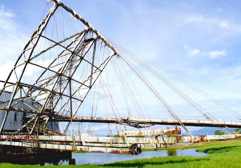 Tanjung Tualang Tin Dredge - Tin Mining Dredge Built in 1938