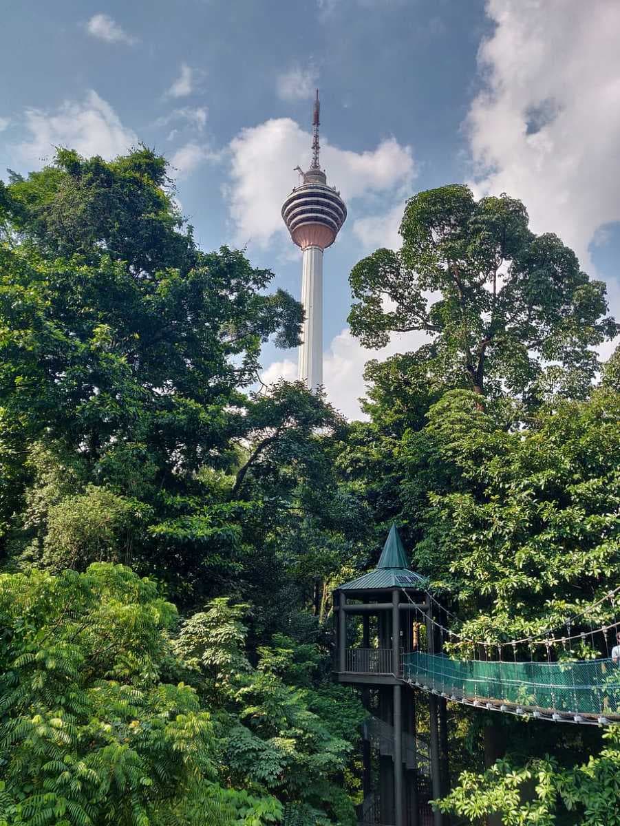 View of Kuala Lumpur Eco Park
