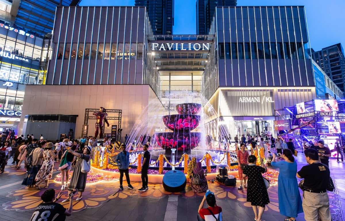Night View of KL Pavilion, Kuala lumpur