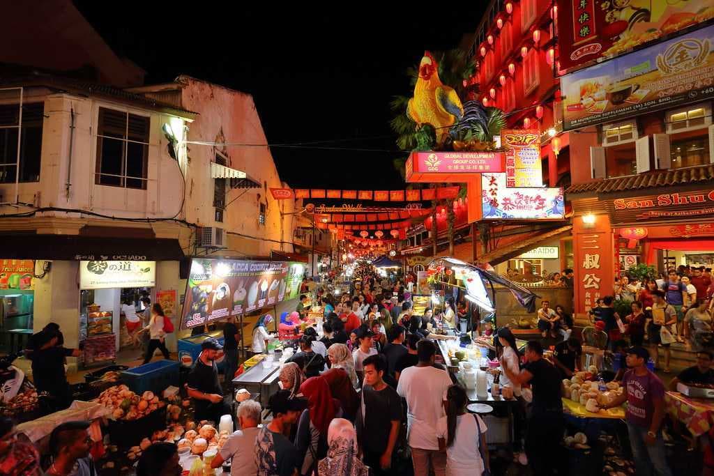 Jonker Street at Night