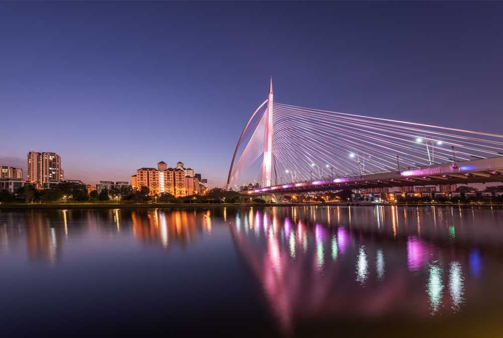 Putrajaya Bridge - Night View
