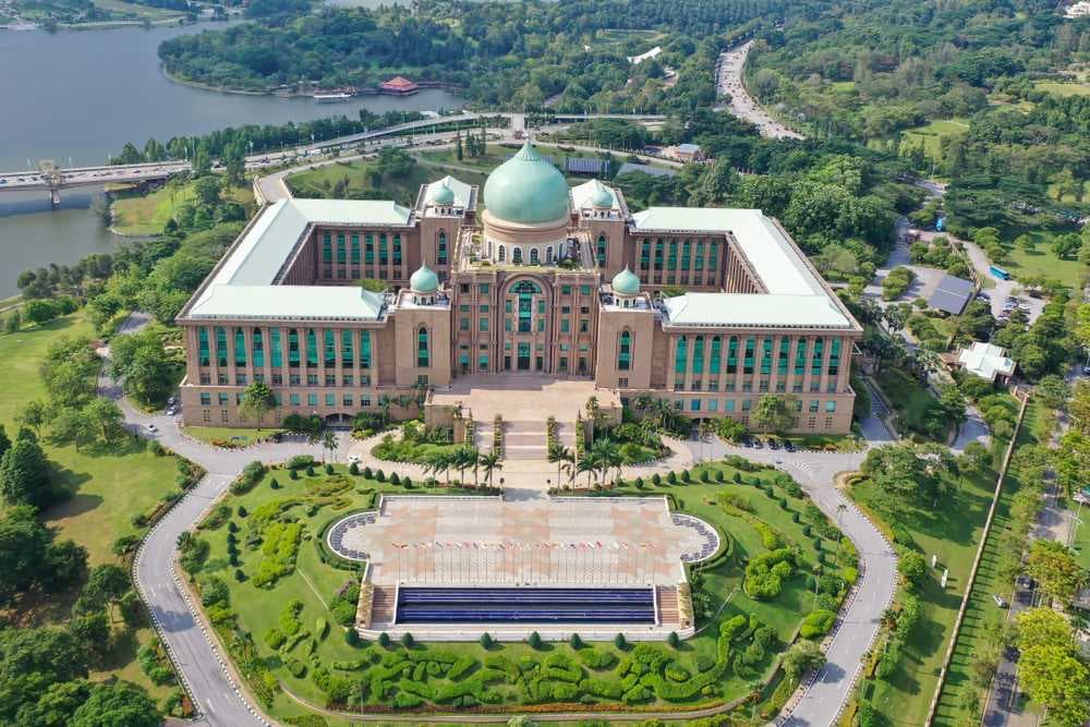 Aerial View of Prime Minister Department, Putrajaya