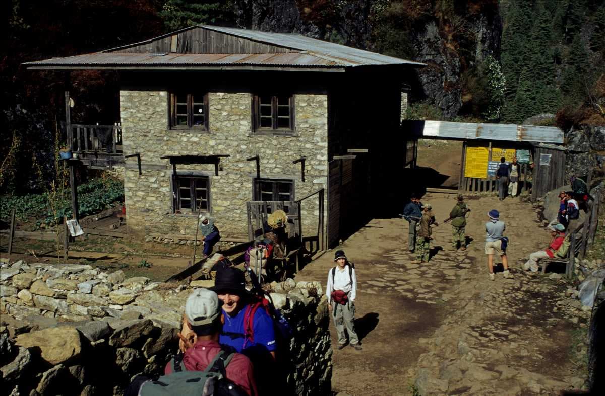 Entrance to the Stunning Sagarmatha National Park