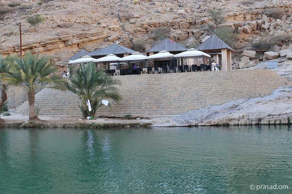 Restaurant at Wadi Bani Khalid