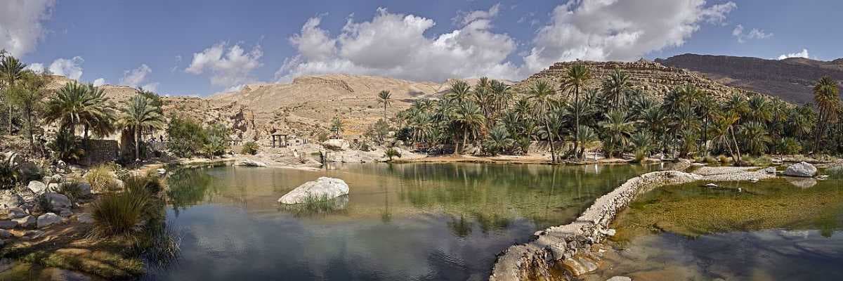 Main Pool at Wadi Bani Khalid