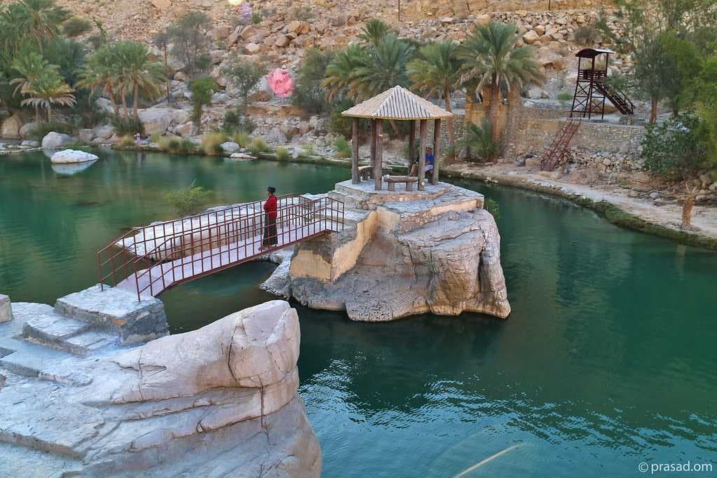Bridge at Wadi Bani Khalid