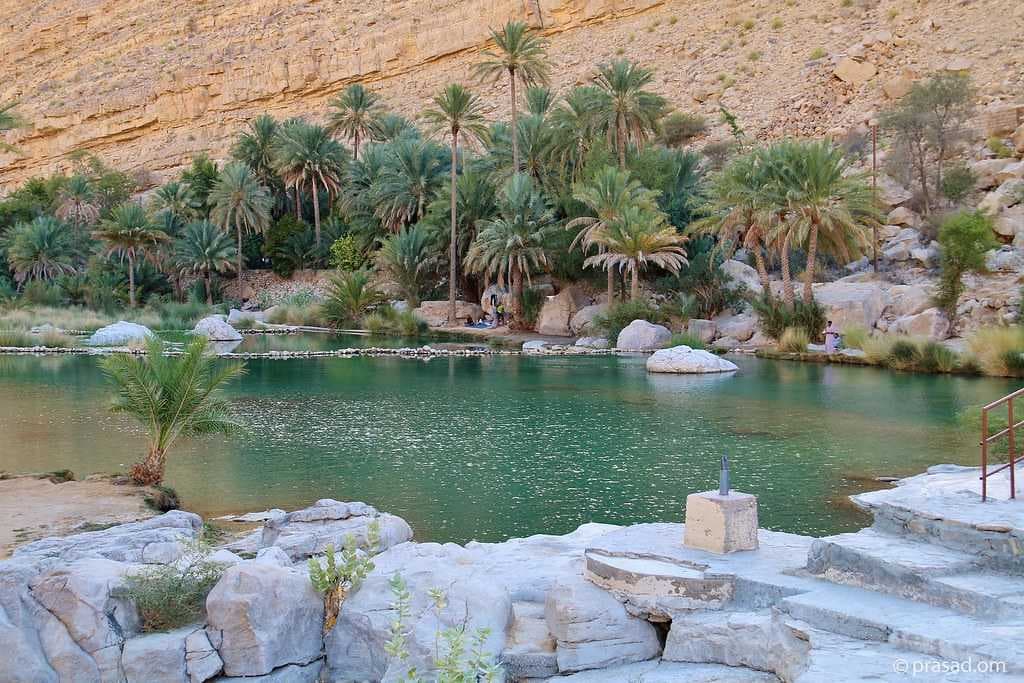 Clear Pools at Wadi Bani Khalid