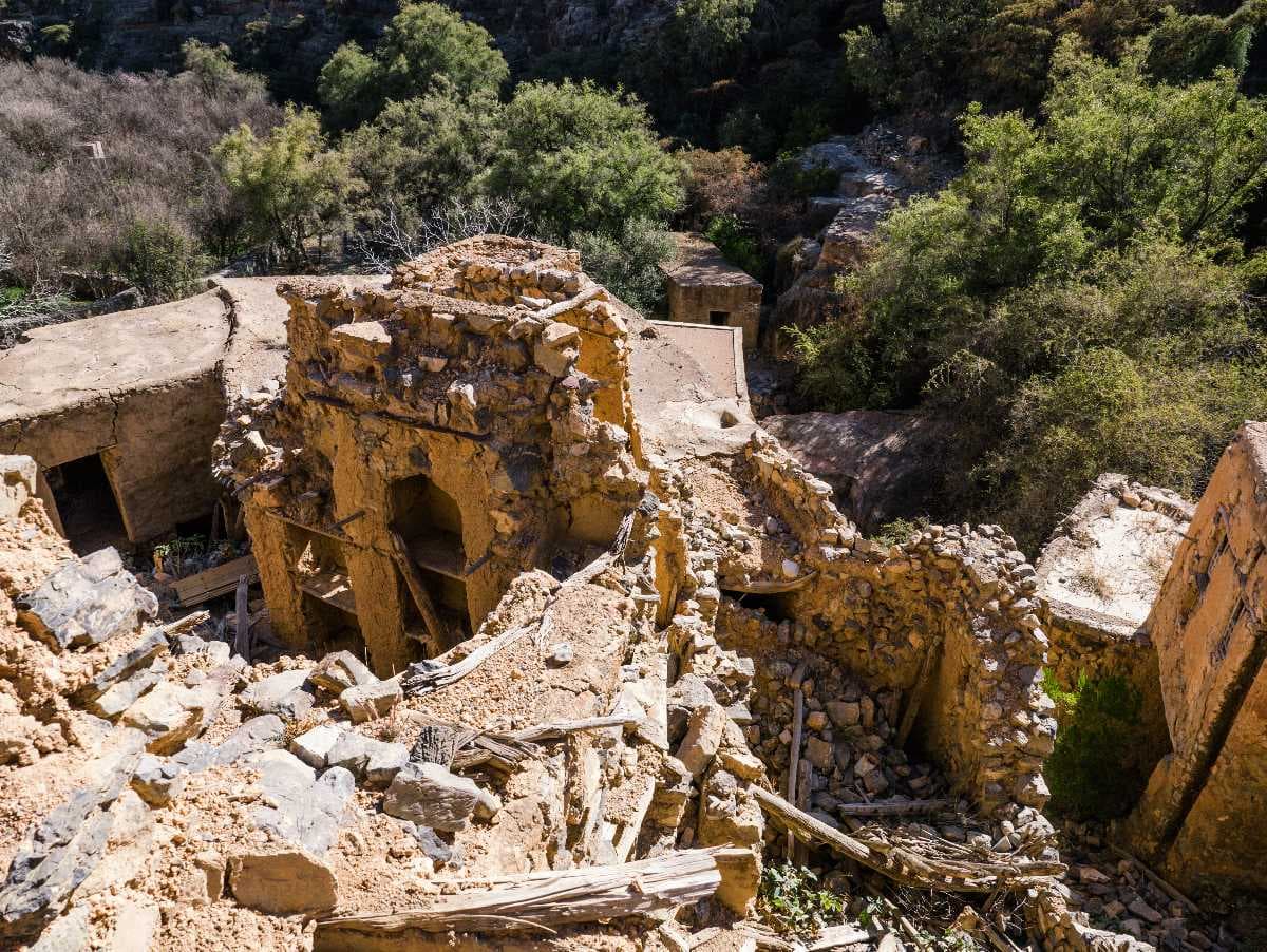 Abandones Village in Jebel Akhdar