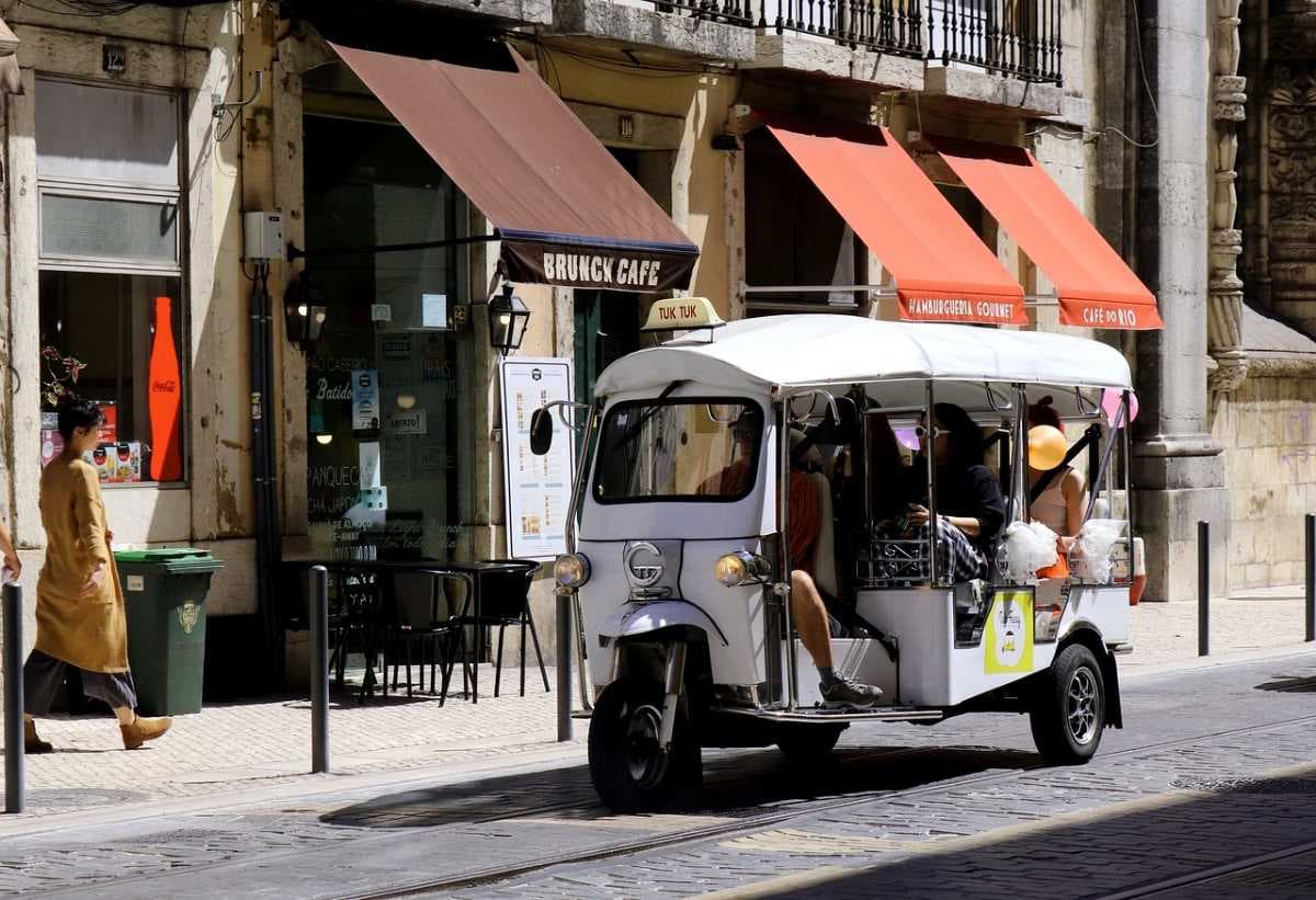 Tuk tuk tour of Lisbon