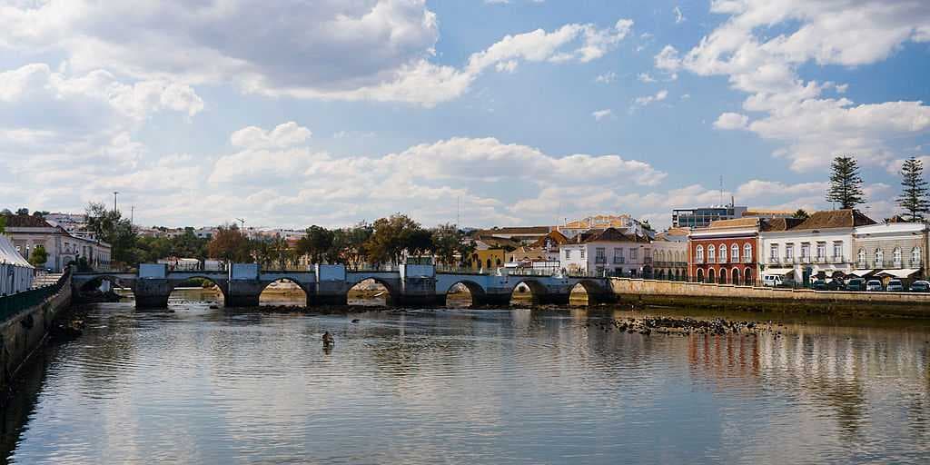 Tavira medieval bridge.