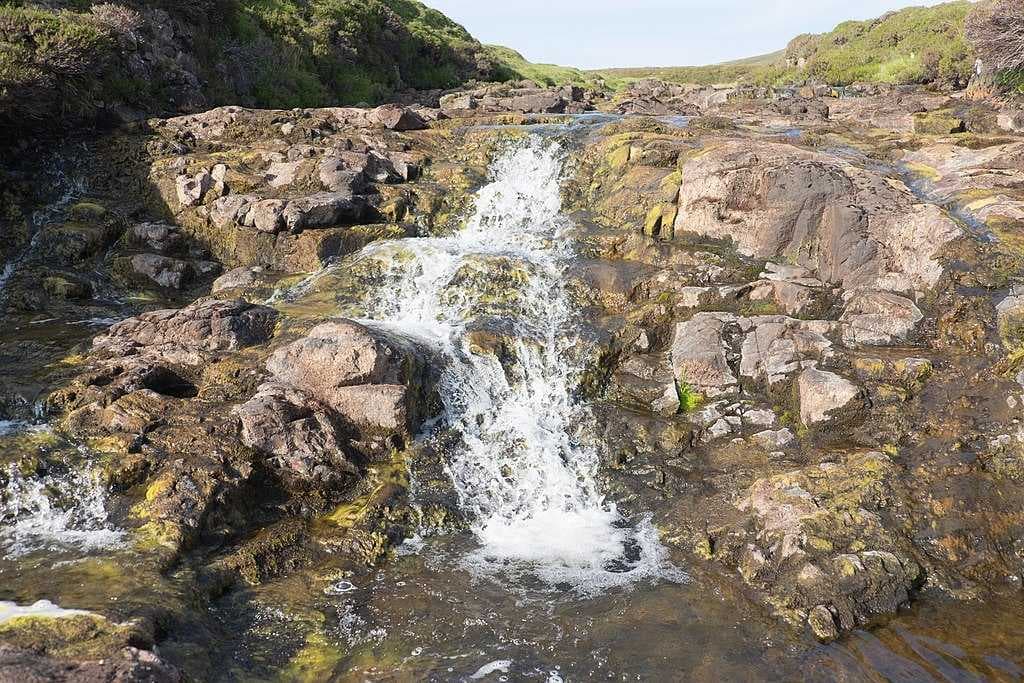 Waterfall on the River Rha between Staffin and Uig