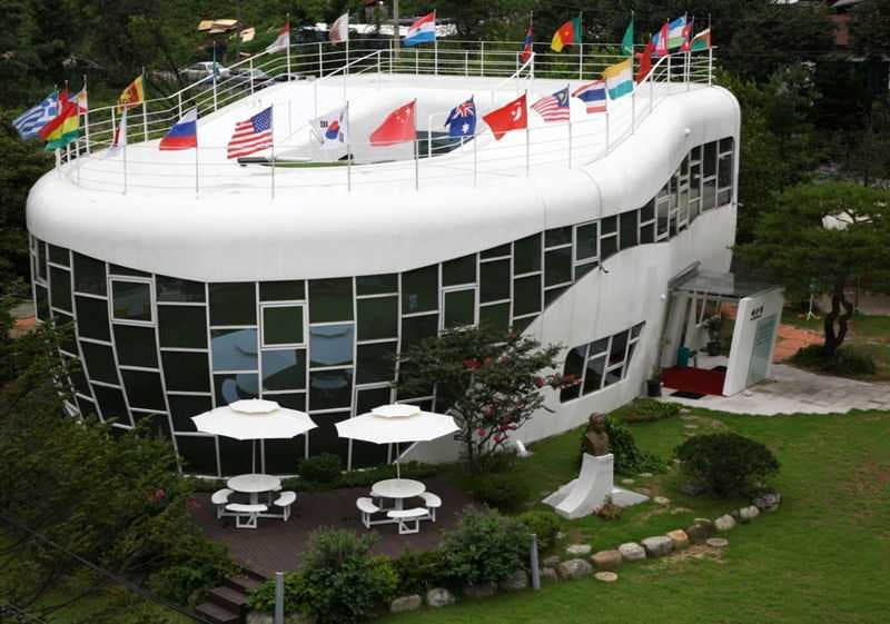 Famously known as Mr. Toilet, his obsession went so far that he demolished his existing house and rebuilt it in the shape of a giant toilet