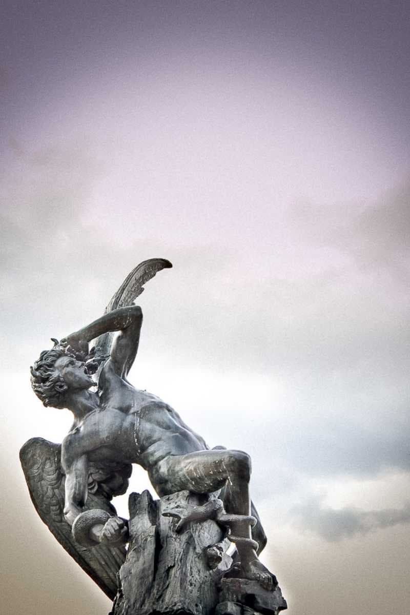 Fountain of the Fallen Angel (detail)