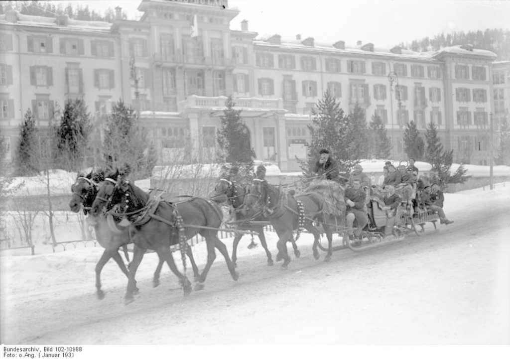 St. Moritz in January 1931
