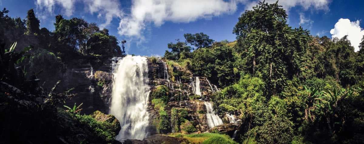 Wachirathan Waterfall at Doi Inthanon National Park