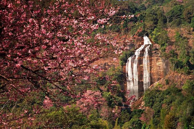 Siriphum Waterfall at Doi Inthanon National Park