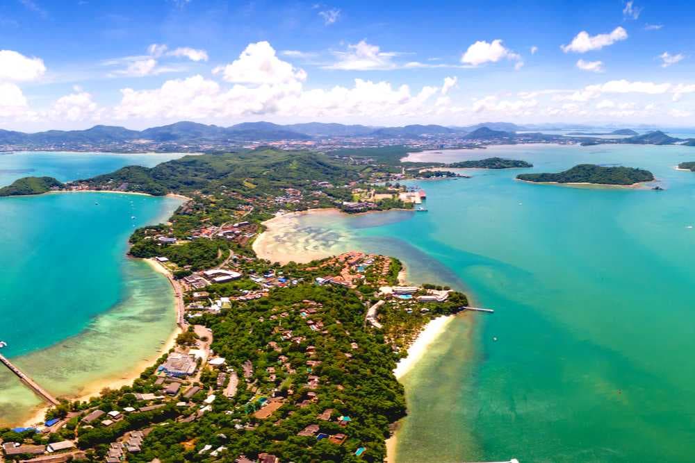 Bird's Eye View of Cape Panwa, Phuket
