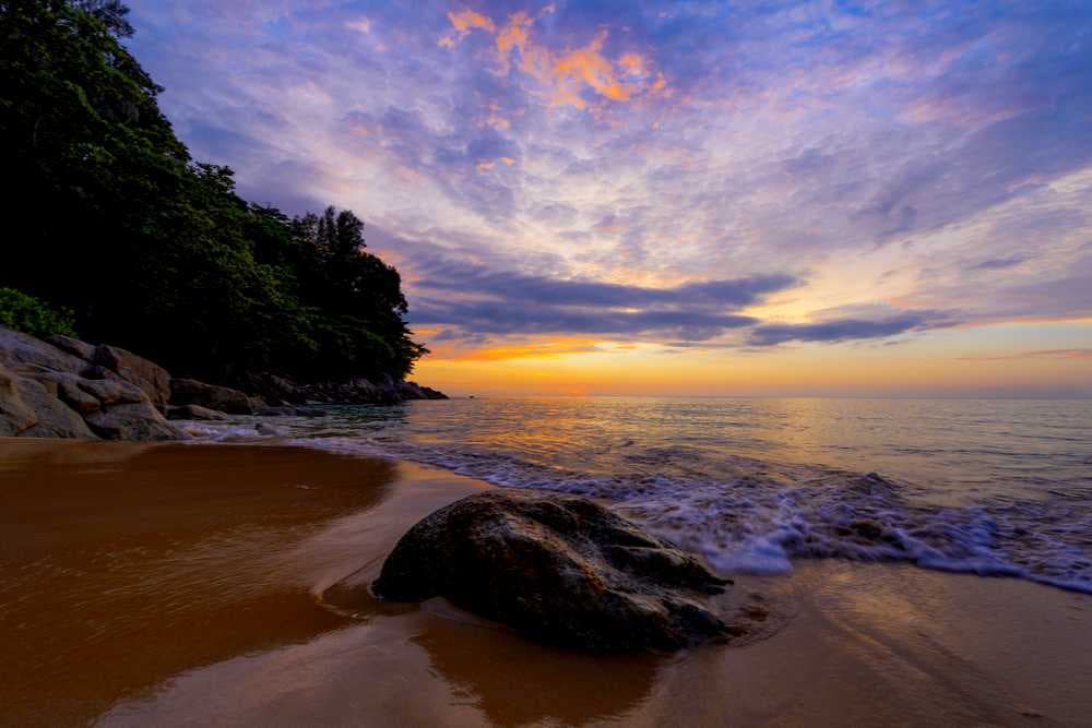 Picturesque View of Nai Thon Beach, Phuket