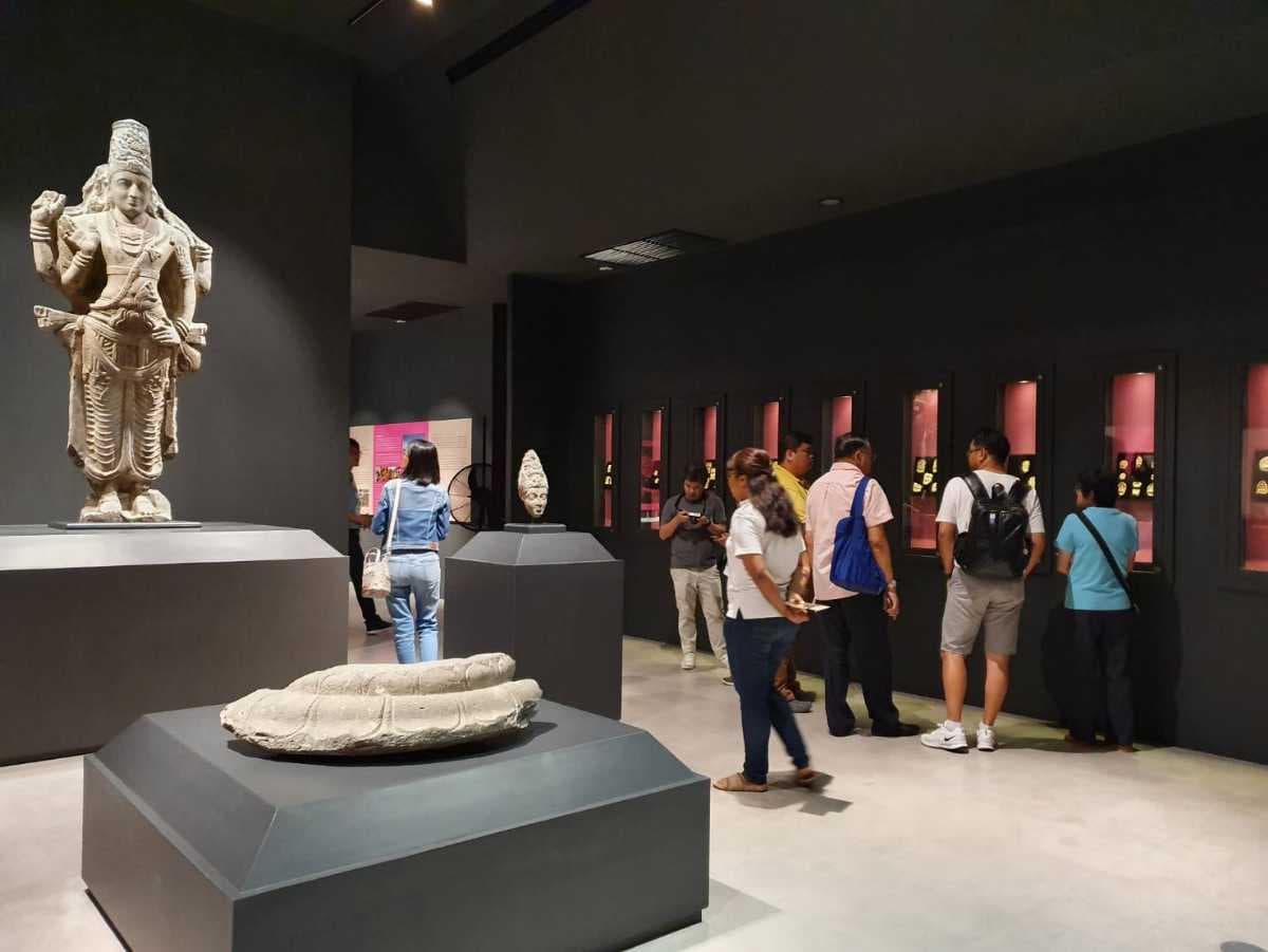 Exhibits in Thalang National Museum