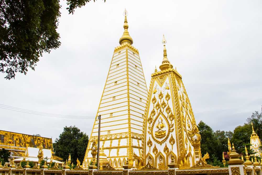 Chedi (Buddhist Stupa), Wat Nong Bua, Ubon Ratchathani