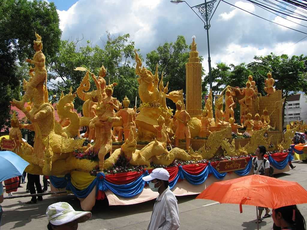 Famous Candle Festival, Ubon Ratchathani