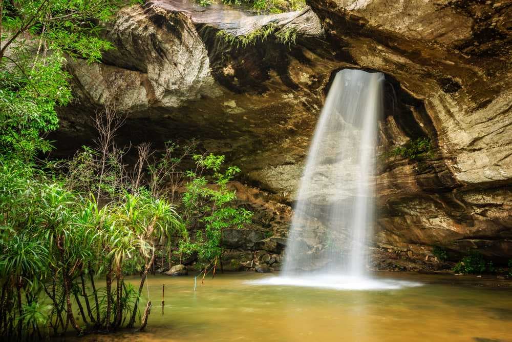 Sang Chan Waterfall - Also Known as Moon Light Waterfall