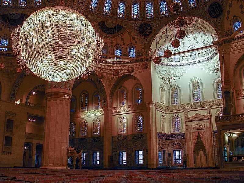 Kocatepe Mosque from the inside