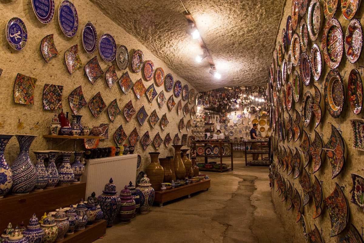 Shopping at Avanos, Cappadocia, Turkey
