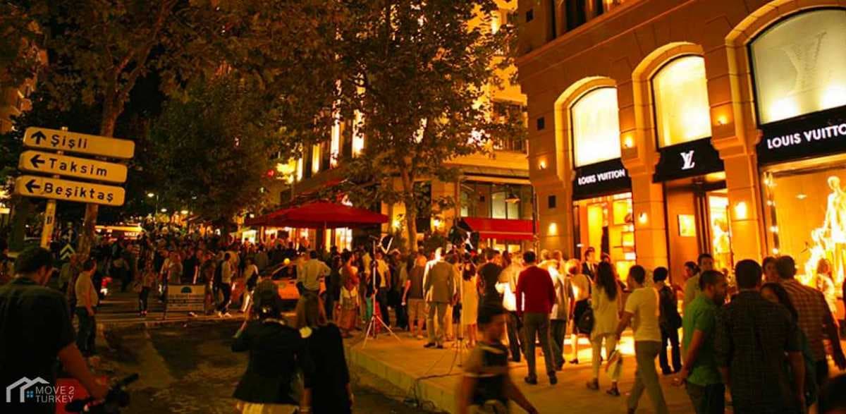 Exterior of City's Nisantasi Shopping Center at Istanbul