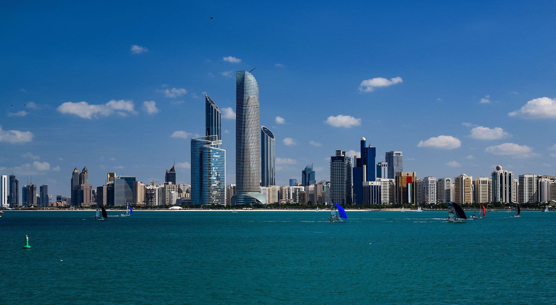 Abu Dhabi's skyline