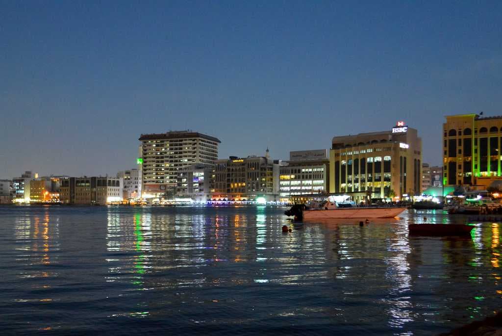 An evening at Dubai Creek