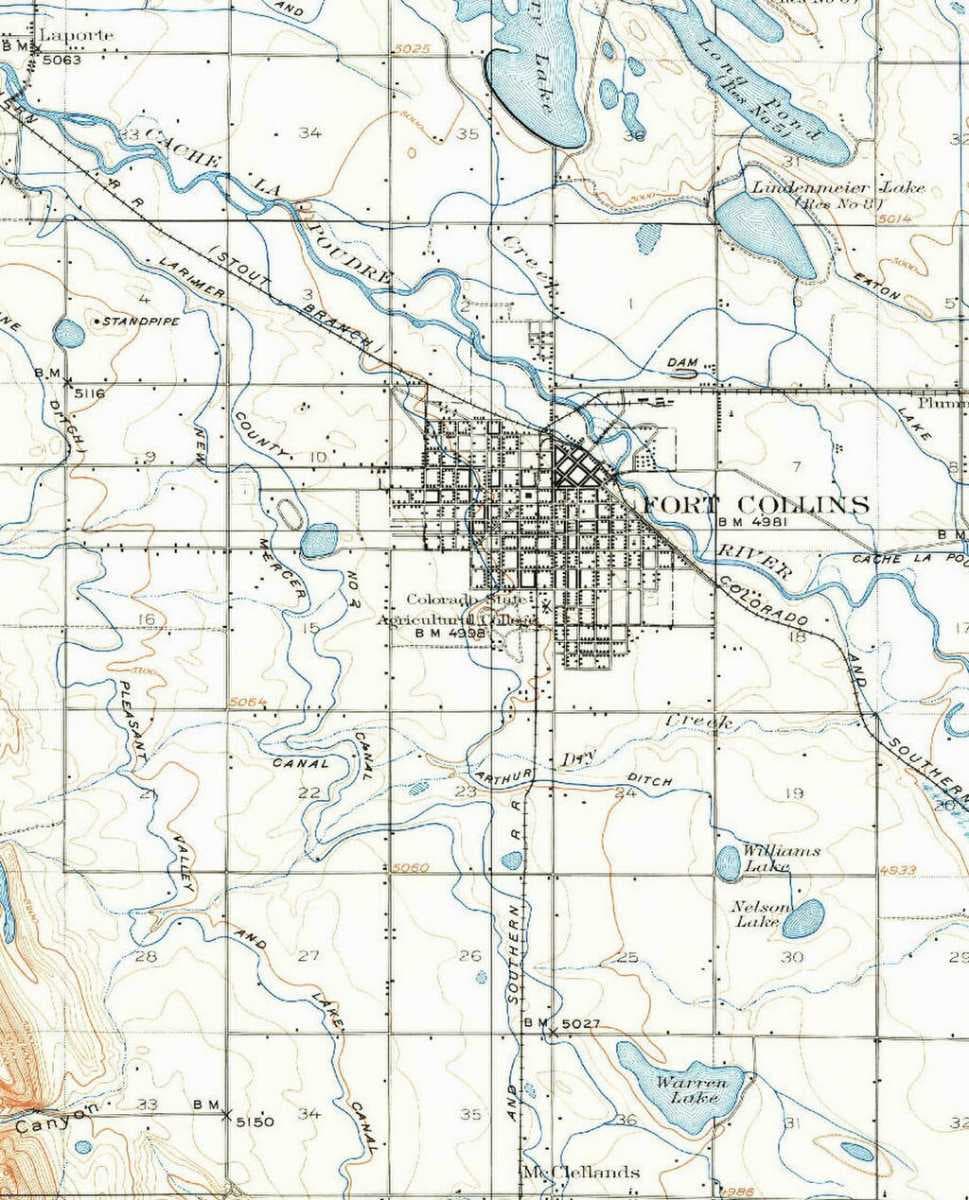 The region in 1906